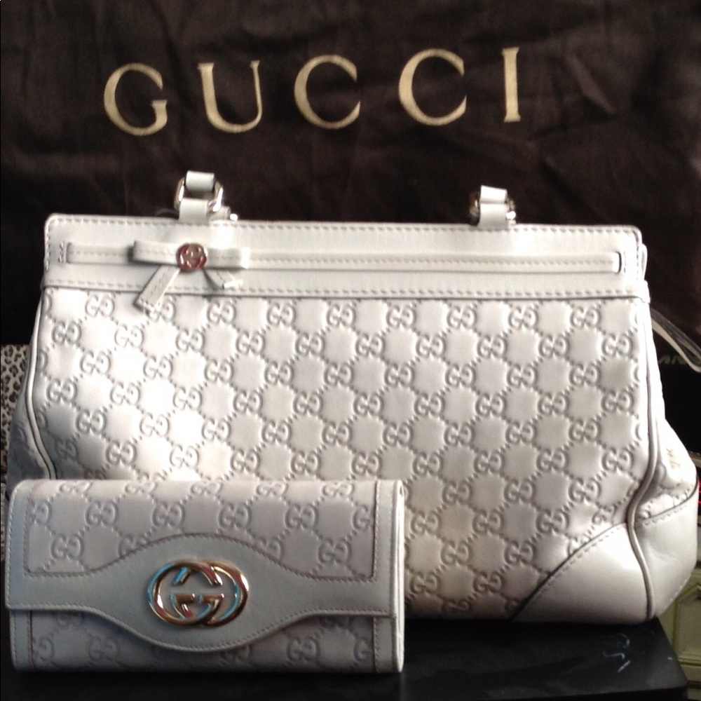 Authentic Gucci Purse and Matching Wallet
